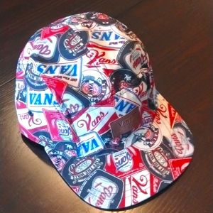 Vans Five Panel Camper Hat Beer Graphic